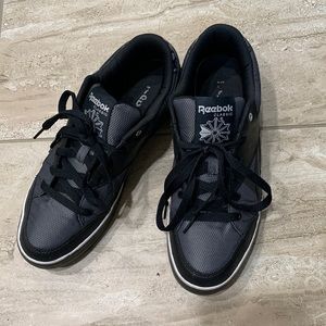 Black Reebok Classic shoes